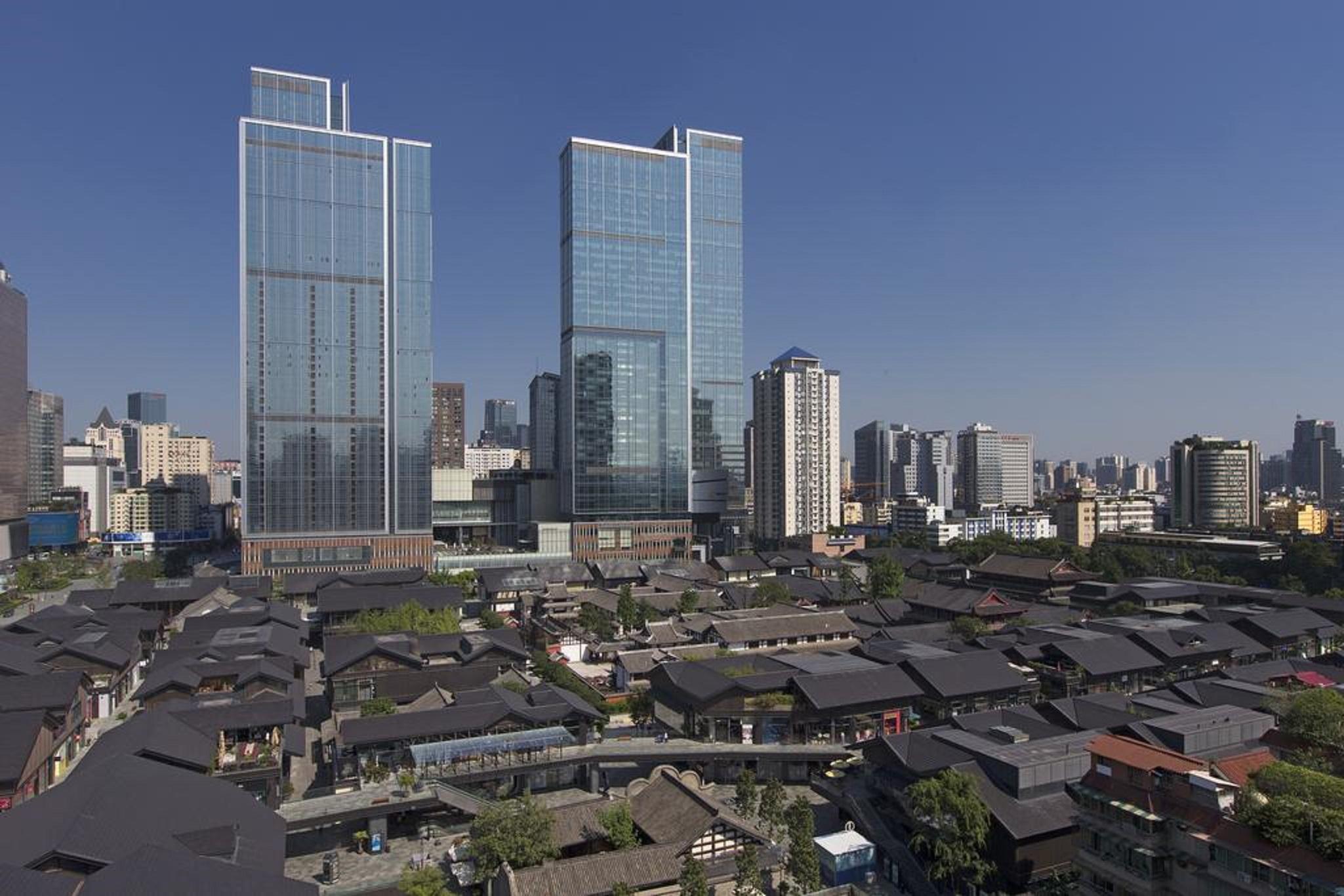 Hotel Niccolo Chengdú Exterior foto